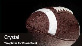  Presentation with american revolution close up - Colorful PPT layouts enhanced with nfl - close up of american football backdrop and a wine colored foreground