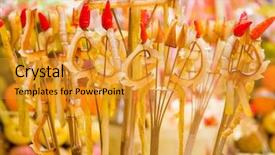  Presentation with ceremony - Amazing presentation design having ngaben in kute bali indonesia backdrop and a gold colored foreground