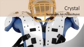  Presentation with old people help the people - Beautiful theme featuring nhl - old scratched football helmet backdrop and a coral colored foreground