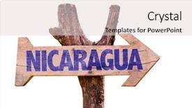  Presentation with flowers on white wooden - Audience pleasing PPT layouts consisting of nicaragua wooden sign isolated backdrop and a lemonade colored foreground