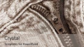  Presentation with congratulations womens pageant - Slides featuring nice closeup of a zipper background and a mint green colored foreground