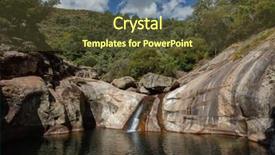  Presentation with flood - Audience pleasing presentation consisting of drought flood - nice course of a river backdrop and a  colored foreground