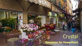  Presentation with street food - Amazing presentation having nice-france-october-2-2014 backdrop and a tawny brown colored foreground