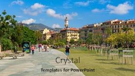  Presentation with urban green - 