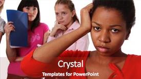  Presentation with education awards - Cool new presentation with nice girl student africa - education backdrop and a  colored foreground