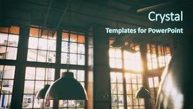  Presentation with cafe - Audience pleasing slide deck consisting of nice interior in the cafe backdrop and a tawny brown colored foreground