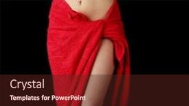  Presentation with black female - Slide deck featuring letter k 3d diamond art illustration background and a dark gray colored foreground