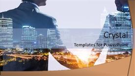  Presentation with nice aestethic - Audience pleasing presentation consisting of nice to meet you partner backdrop and a light blue colored foreground