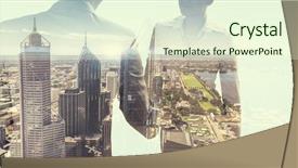  Presentation with painted by me nice - Colorful presentation enhanced with nice to meet you partner backdrop and a  colored foreground