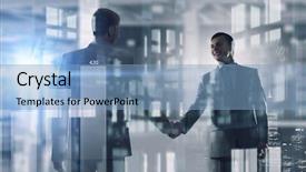  Presentation with agar media - Theme enhanced with nice to meet you partner background and a  colored foreground