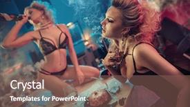  Presentation with sex women anemal - Beautiful slides featuring nicotine - two sexy young women having backdrop and a violet colored foreground