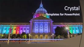  Presentation with san francisco - Cool new slides with night before the gay pride backdrop and a wine colored foreground