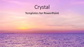  Presentation with skies - Audience pleasing slide deck consisting of night is coming burning skies backdrop and a lavender colored foreground