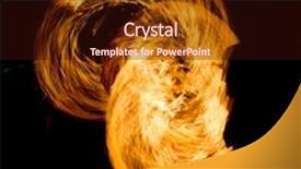  Presentation with performance - Slides featuring man fire show - night performance flaming trails background and a wine colored foreground