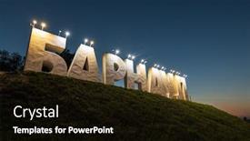  Presentation with siberia - Audience pleasing slides consisting of night-photo-of-barnaul-city backdrop and a black colored foreground