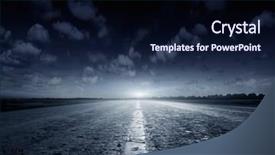  Presentation with night - PPT layouts featuring night road against the background background and a wine colored foreground
