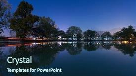  Presentation with night - Audience pleasing PPT theme consisting of friends taking slices of tasty pizza from plate close up view backdrop and a tawny brown colored foreground