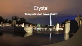  Presentation with world war - Audience pleasing presentation theme consisting of night scene including world war backdrop and a violet colored foreground