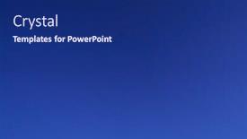  Presentation with night stars - Theme enhanced with night-sky-before-dawn background and a navy blue colored foreground