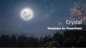  Presentation with stars moon - 