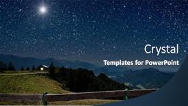  Presentation with stars moon - 