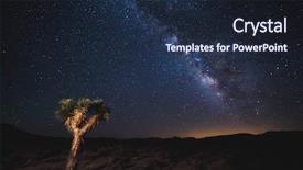  Presentation with death - Presentation theme enhanced with night under the milky background and a wine colored foreground