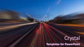  Presentation with atlanta - Slide set consisting of night-view-of-interstate-75 background and a wine colored foreground