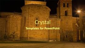  Presentation with peter - Slide deck consisting of night-view-of-the-old background and a tawny brown colored foreground