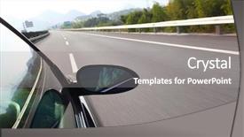  Presentation with night vision - Amazing PPT theme having night vision - shoot from the window backdrop and a gray colored foreground