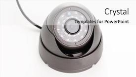  Presentation with night vision - Presentation consisting of night vision - surveillance camera - monitoring system background and a white colored foreground