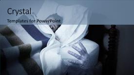  Presentation with scary - PPT layouts with laptop computer networking in library background and a dark gray colored foreground