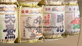  Presentation with japan sake - Colorful slide deck enhanced with nikko-japan-november-13-2016 backdrop and a coral colored foreground