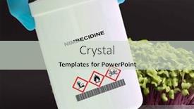  Presentation with organic farming - PPT theme consisting of nimbecidine-botanical-insecticide-neem-organic background and a soft green colored foreground