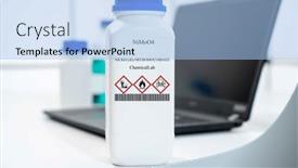  Presentation with nickel - PPT theme consisting of nimoo4-nickel-ii-orthomolybdate-cas background and a light blue colored foreground