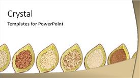  Presentation with black ceramic - Beautiful theme featuring nine gluten free grains black backdrop and a white colored foreground