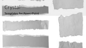  Presentation with torn paper - PPT layouts enhanced with nine-pieces-of-torn-paper background and a  colored foreground