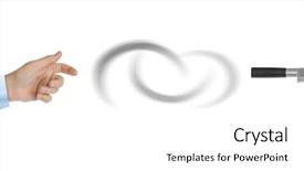  Presentation with ninja - PPT layouts having ninja - hand is throwing a knife background and a white colored foreground