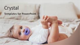  Presentation with baby - Amazing PPT theme having nipples - portrait of 8 months old backdrop and a light gray colored foreground