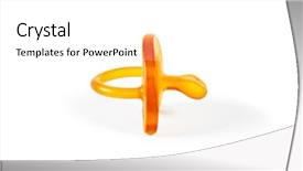  Presentation with yellow - Theme featuring nipples - yellow latex nipple isolated background and a white colored foreground