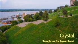  Presentation with august - Colorful slide deck enhanced with nizhny novgorod russia - august 23 backdrop and a tawny brown colored foreground