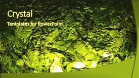  Presentation with seaweed - Beautiful slides featuring nkri - dried nori seaweed laminaria sheet backdrop and a tawny brown colored foreground