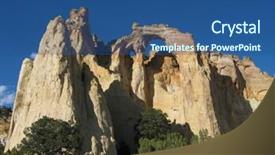  Presentation with korean arch - PPT theme consisting of nm - grosvenor arch grand staircase-escalante nm background and a  colored foreground