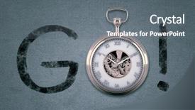  Presentation with today - Presentation theme with no better time then today background and a gray colored foreground