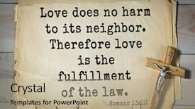  Presentation with top 150 - Beautiful theme featuring no harm to its neighbor backdrop and a mint green colored foreground