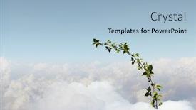  Presentation with limits - Amazing presentation design having no limits for growth backdrop and a light blue colored foreground