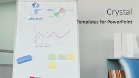  Presentation with whiteboard - Presentation theme enhanced with no-people-in-modern-office background and a light gray colored foreground