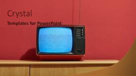  Presentation with signal - Beautiful slide deck featuring no-signal-just-noise backdrop and a red colored foreground