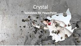  Presentation with violence - Amazing theme having no violence - there is no barriers backdrop and a gray colored foreground