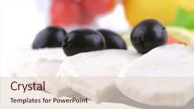  Presentation with black lives matter slogan - Beautiful PPT theme featuring no ware - soft cheese served with vegetable backdrop and a  colored foreground