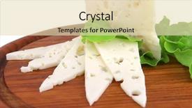  Presentation with pygmy goat - Amazing slides having no ware - white goat cheese on wood backdrop and a  colored foreground